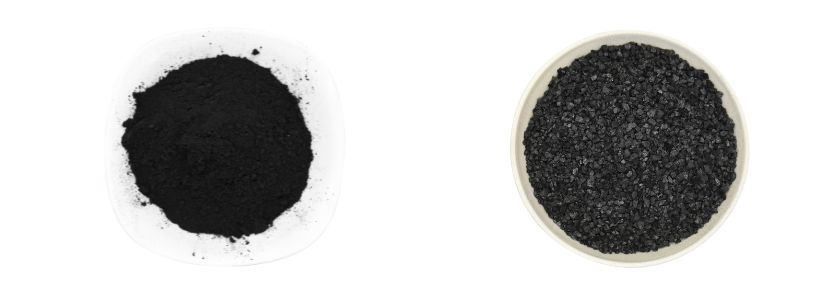 carbón activo para la decoloración del azúcar